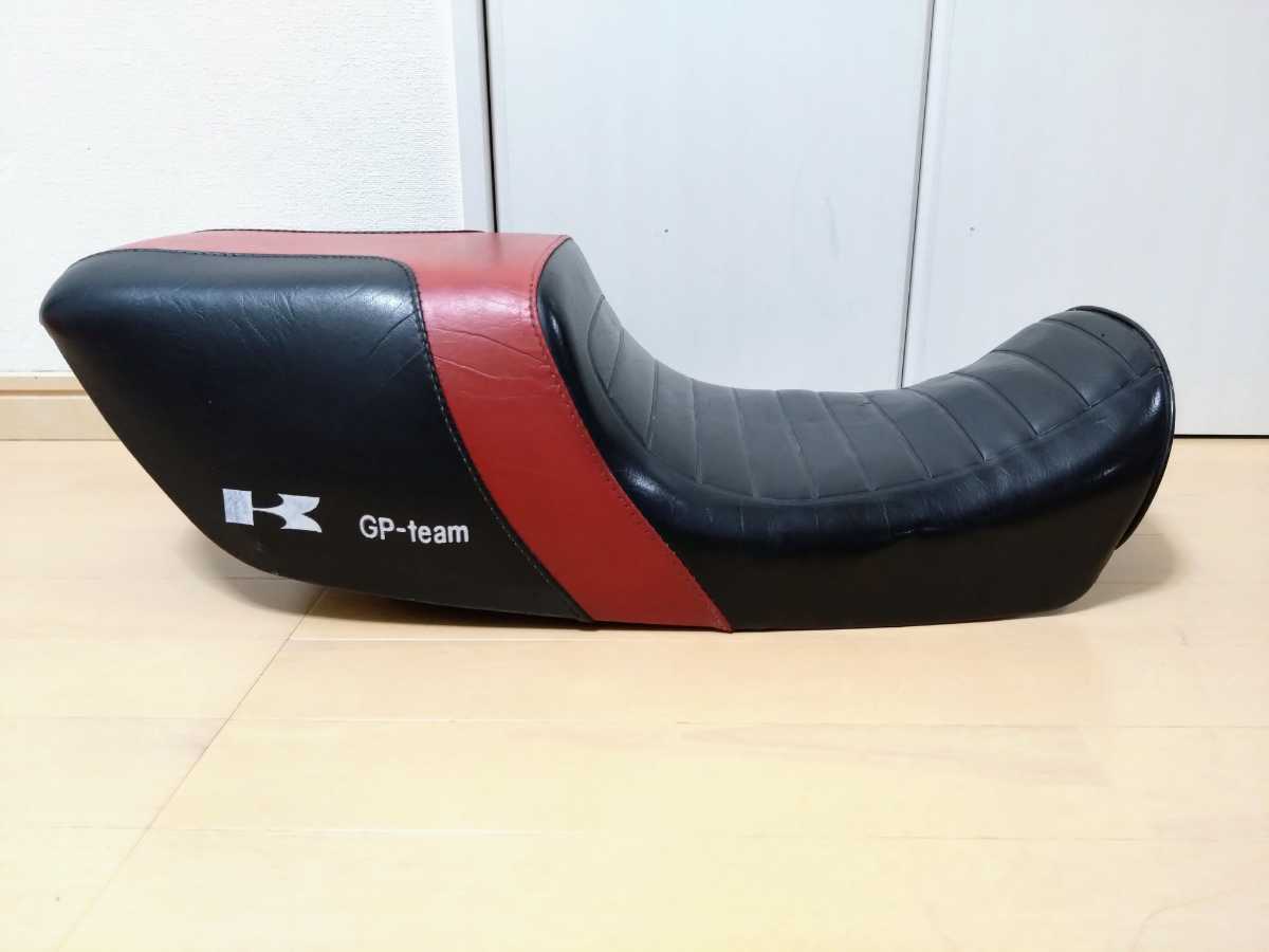 Z400GP 希少 当時物 Denfeld製カスタムシート (シングルシート カフェ 