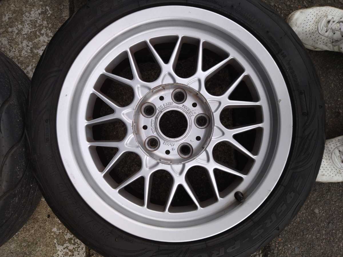 BMW純正ホイール BBS製 4本セット フェデラル595付き e30 e36 e38 e39 