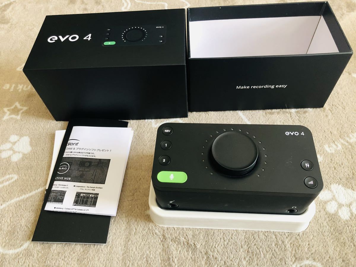 AUDIENT ( オーディエント ) evo4 USBオーディオインターフェイス