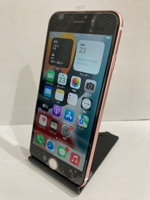 白目ジャンク品】iPhone6sローズゴールド64GB SIMロックあり（ドコモ