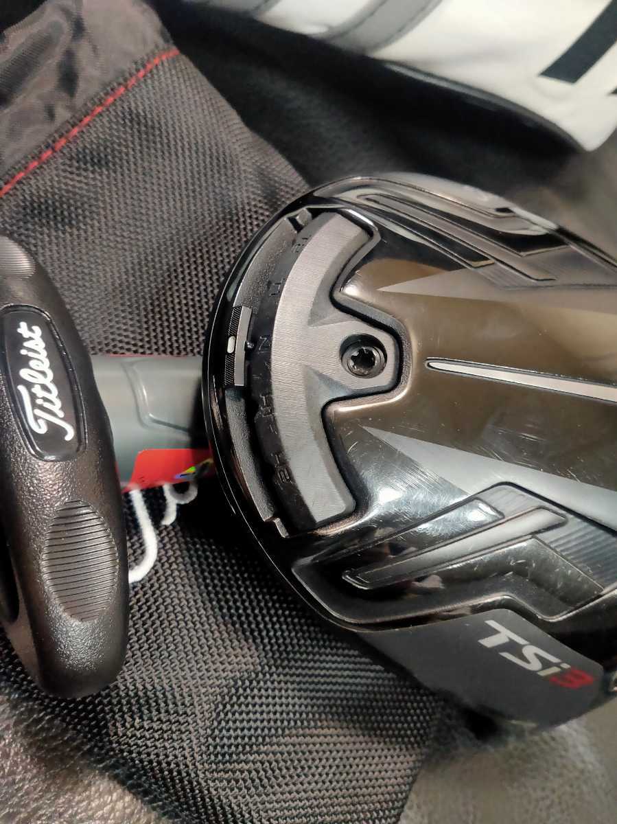 概ね美品 TSi3 ドライバーヘッド 9.0度 レンチ 別売純正ウェイト付