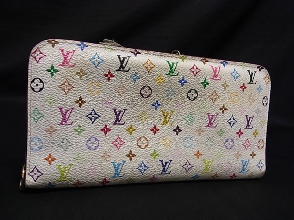 1円 LOUIS VUITTON ヴィトン モノグラムマルチカラー ポルトフォイユ アンソリット アニス 二つ折り 長財布 ウォレット AF5816チf