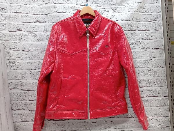 DIESEL ディーゼル ブラッシュドコットン エナメル ジャケット Lサイズ 