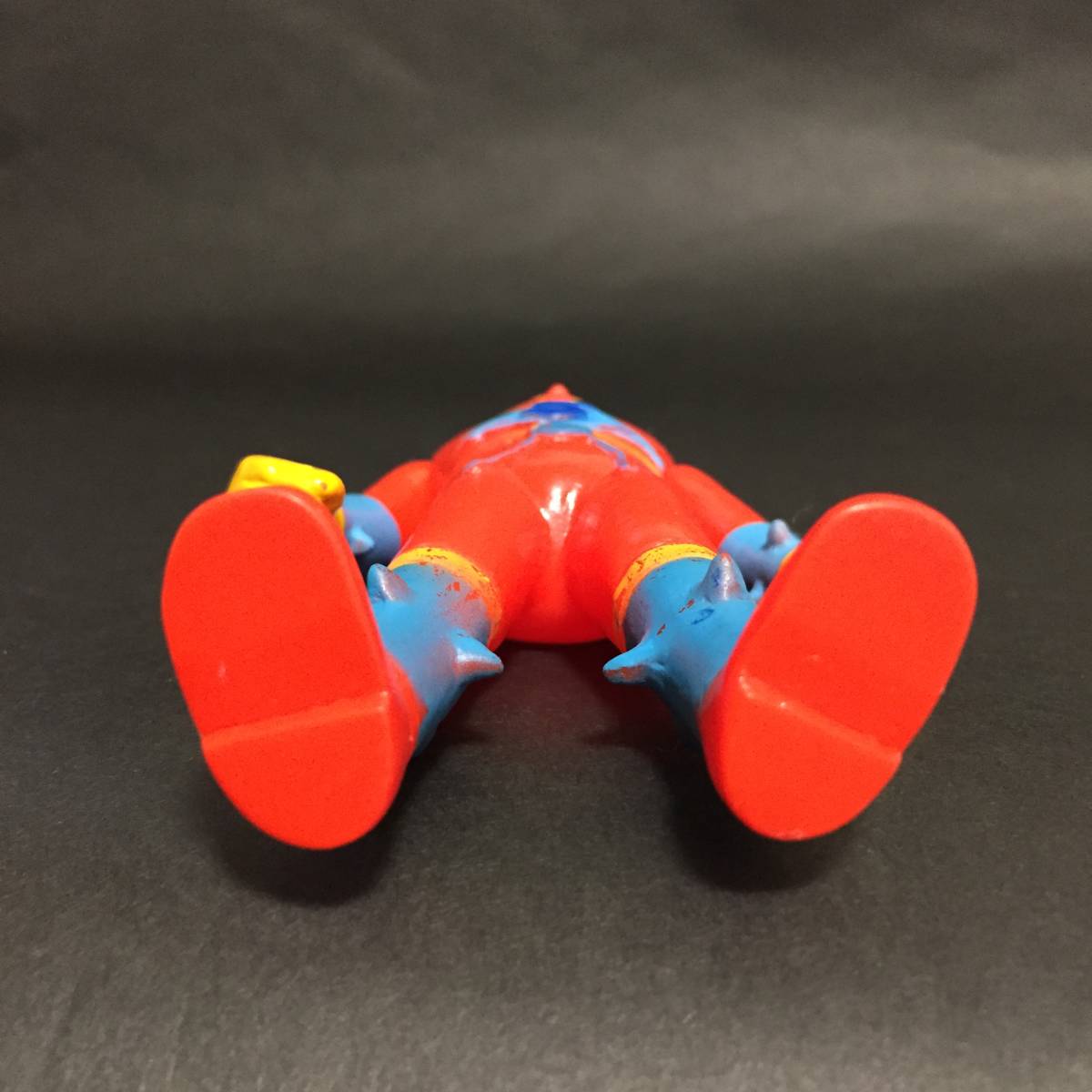 ☆シュケイダー 当時物 ソフビフィギュア ヒカリトーイ製作所 約14.5cm  