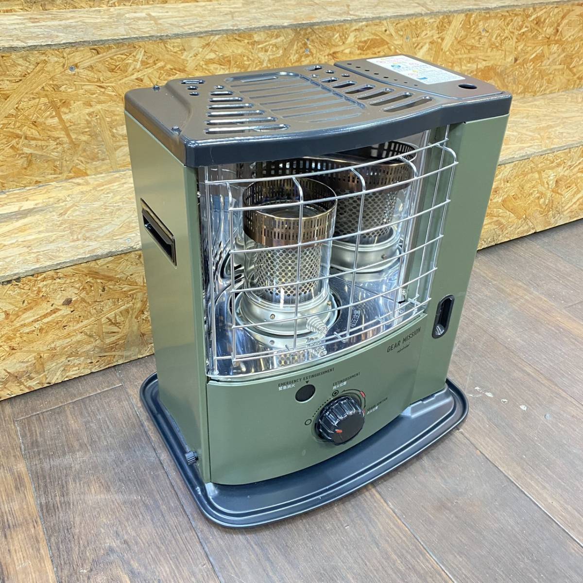 送料無料g15408 トヨトミ 石油ストーブ ギアミッション RS-GE23(G) オリーブ 限定モデル TOYOTOMI GEAR MISSION 日本製 美品