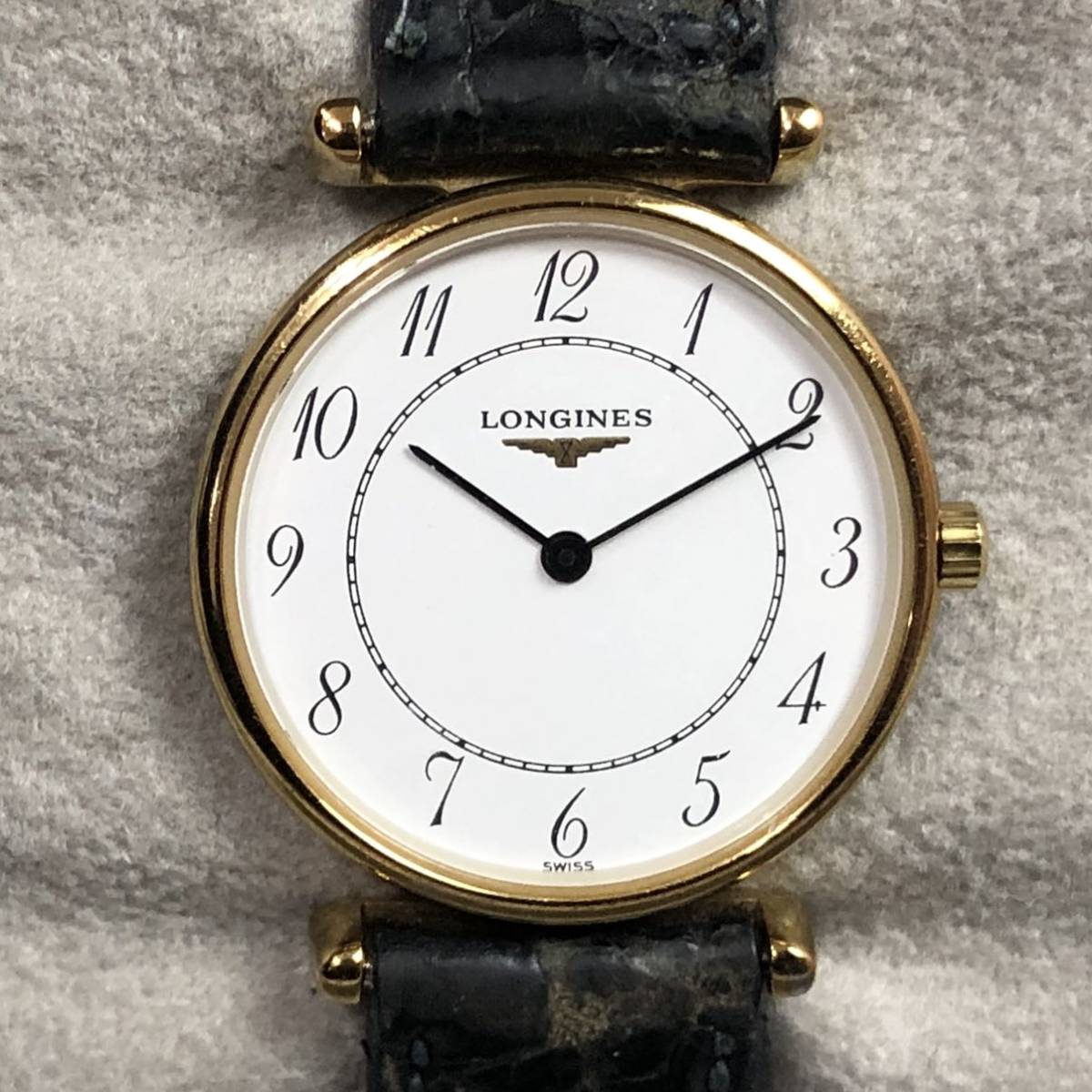 稼働 LONGINES ロンジン グランドクラシック L4.135.2 レディース 