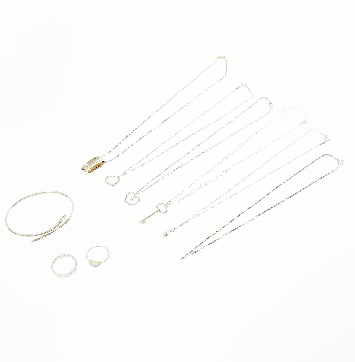 【1円スタート】【まとめ売り】 TIFFANY&Co. ティファニー シルバー おまとめ 9点 セット 925刻印 148933 ブレスレット