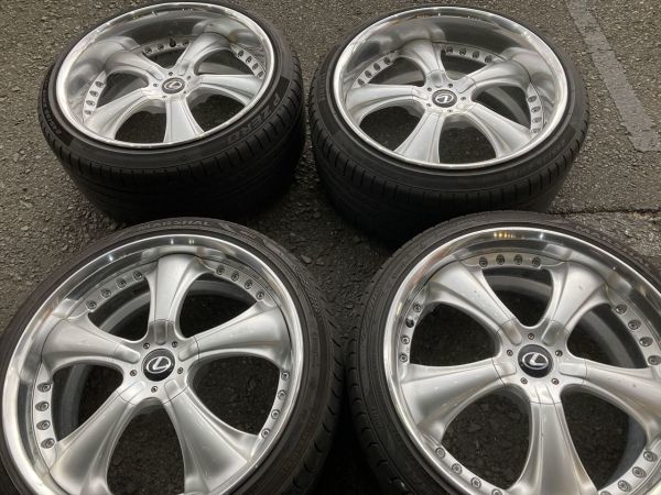 007 WORK ワーク ユーロラインSE 19インチ 5H/114.3 深リム セルシオ 