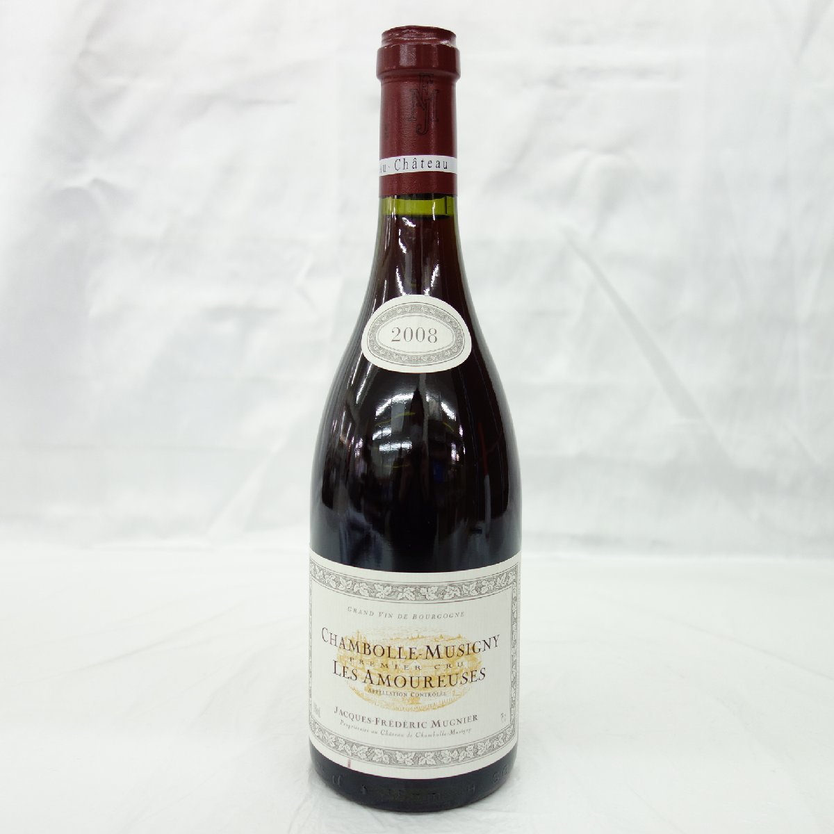 【未開栓】ジャック・フレデリック・ミュニエ シャンボール・ミュジニー レ・ザムルース 2008 赤 ワイン 750ml 13% 11195232 0126