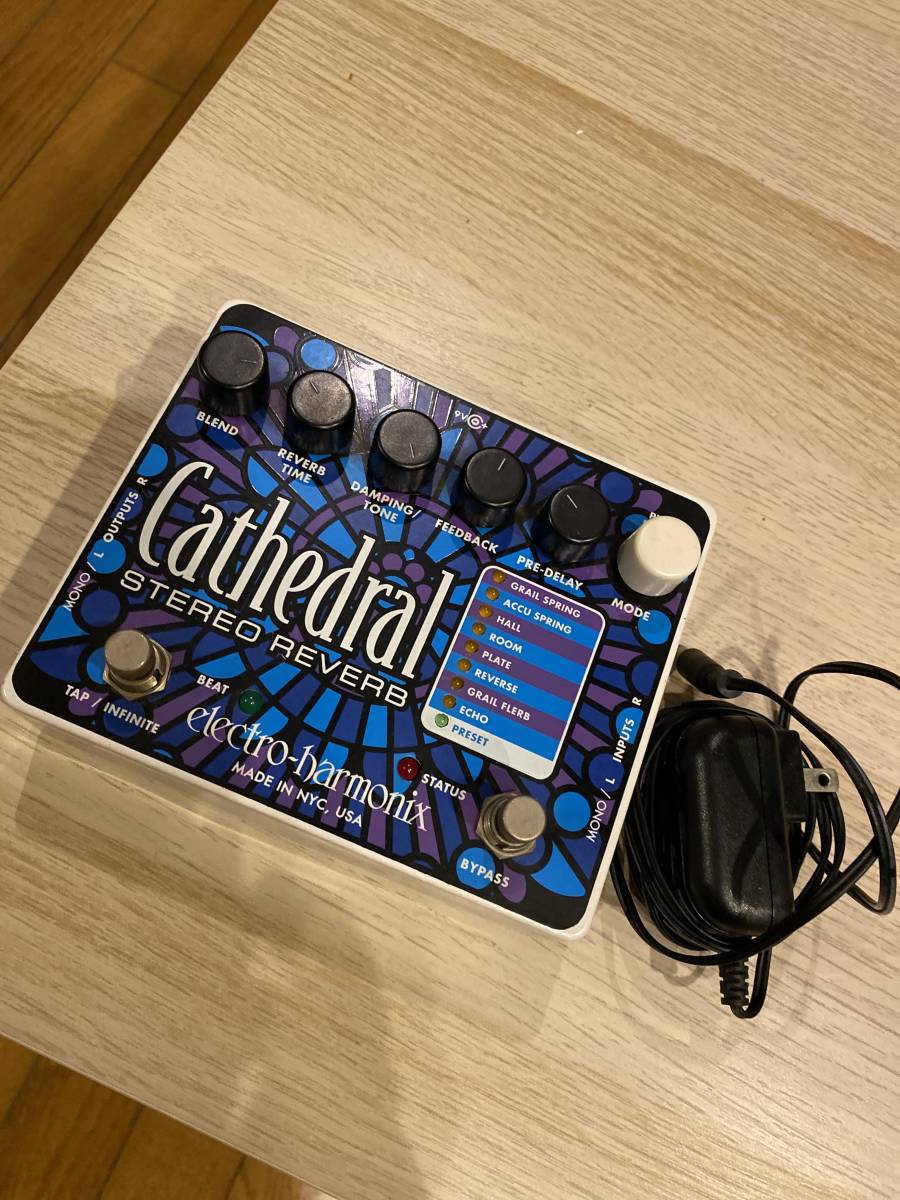 electro-harmonix Cathedral ステレオリバーブ