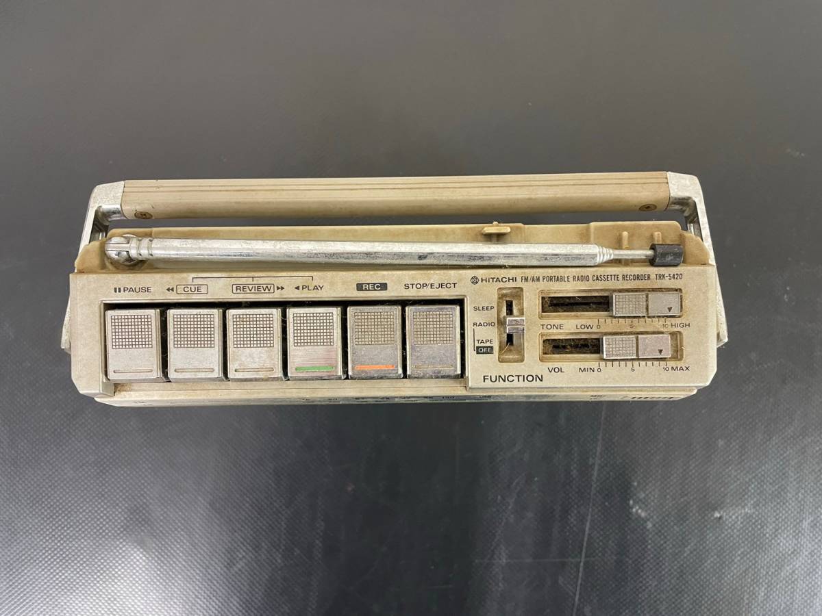 1-90 HITACHI 日立 ラジカセ PERDiSCO mini パディスコ ミニ TRK-5420