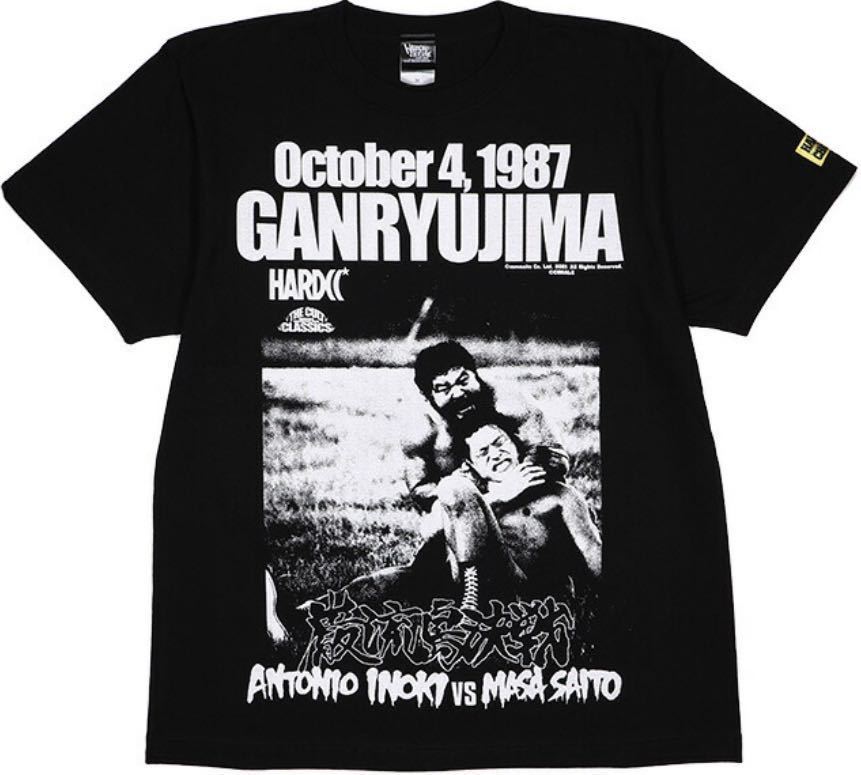 アントニオ猪木 Tシャツ 新日本プロレス マサ斎藤 巌流島 IWGP