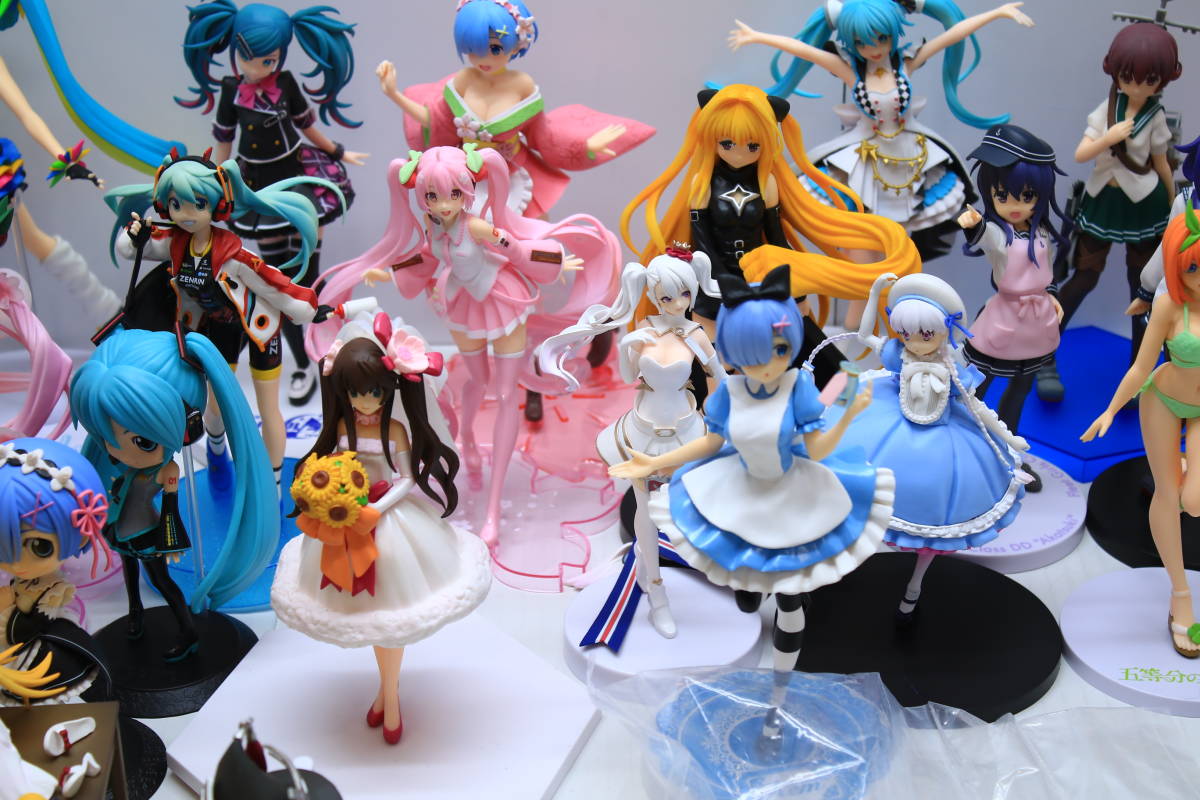 5【ジャンク】箱無し美少女フィギュアまとめ売り☆大量 五等分の花嫁 