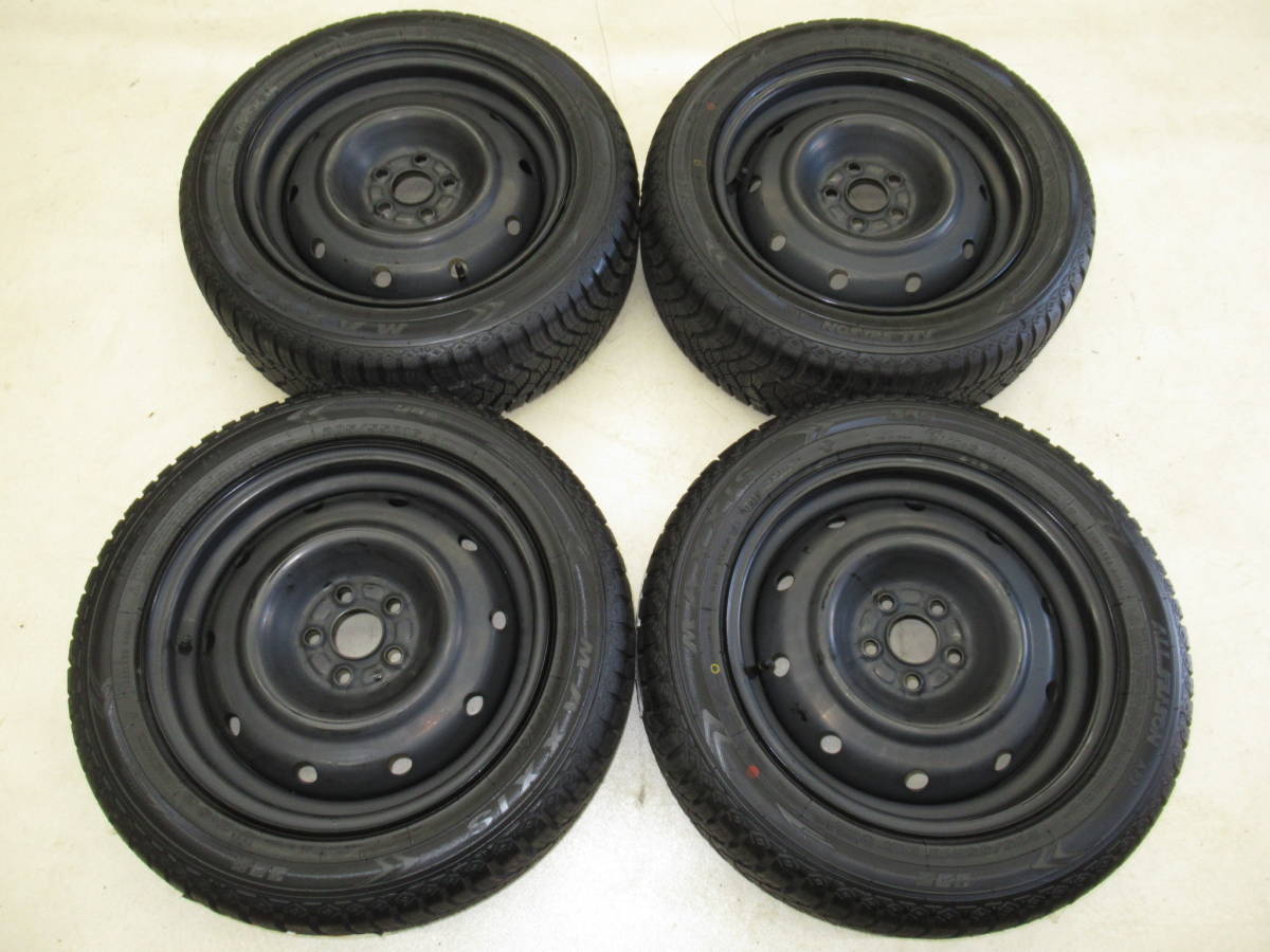 トヨタ86(ZN6) RCグレード純正スチールホイール 6.5J-16 off+48 pcd100/5H 205/55R16 未使用オールシーズンタイヤ付き4本セット BRZにも!