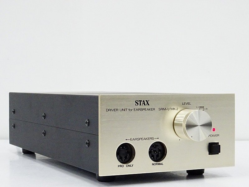 ▲▽【美品】STAX SRM-1/MK-2 Professional ドライバーユニット スタックス 元箱付△▼015094002m△▼