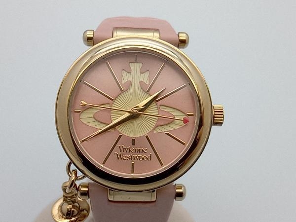 Vivienne Westwood 腕時計 VV006PKPK ピンク×ゴールド ヴィヴィアンウエストウッド