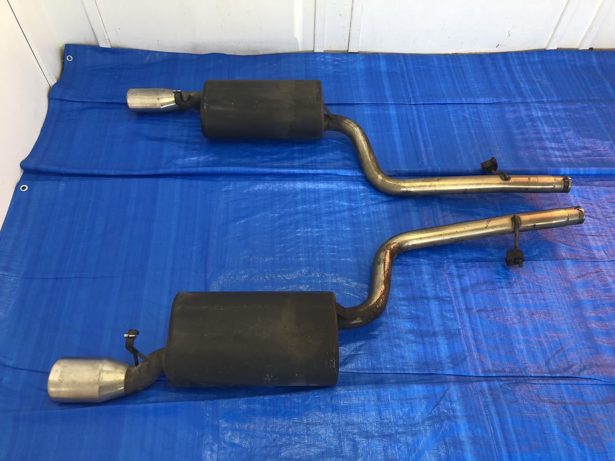 AAM87 中古 トヨタ セルシオ UCF30 UCF31 前期 社外 トムス TOM'S リア マフラー 左右 2本出し 排気 カサツキあり