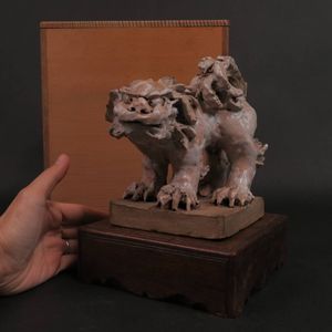 狛犬のYahoo!オークション(旧ヤフオク!)の相場・価格を見る｜Yahoo