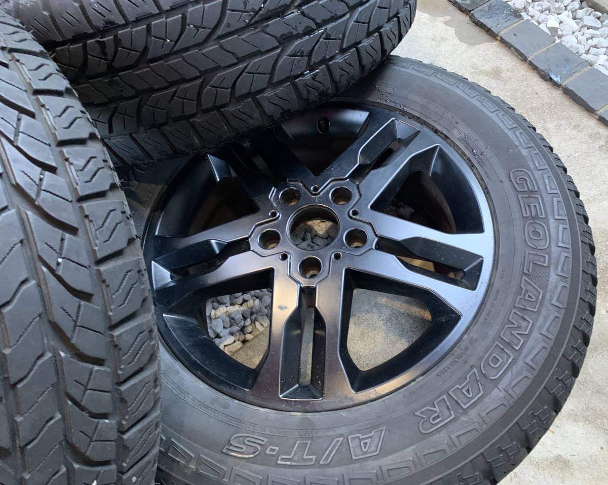 ベンツ ゲレンデ Gクラス w463 純正 ホイール 265/60R18 マット