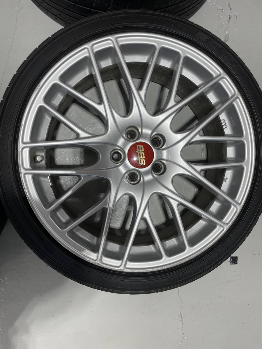 中古 BBS GERMANY CS 18インチ7.5J＋45 PCD100 アルミホイール 4本