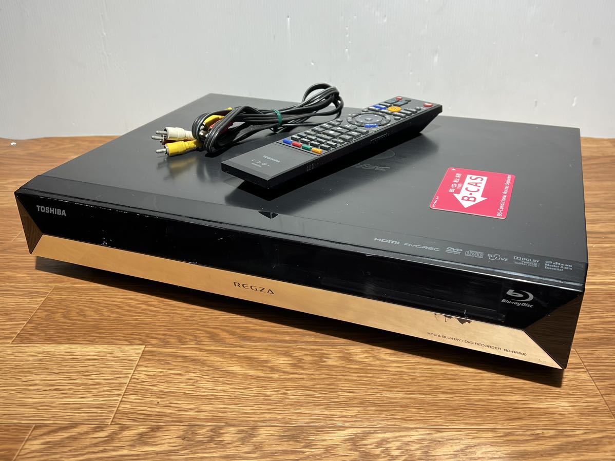 東芝 RD-BR600 ブルーレイレコーダー | 500GB REGZA RD 1チューナー 外