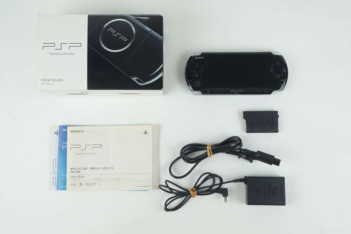 大得価，最新作 PSP 本体 3000シリーズ PIANO BLACK SONY 箱付き 難あり(PSP3000シリーズ)｜売買されたオークション情報、yahooの商品情報をアーカイブ公開 - オークファン PSP本体