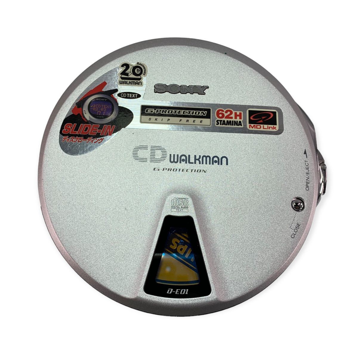 Sony D-E01 CDウォークマン ☆SONY ソニー D-E01 CDウォークマン