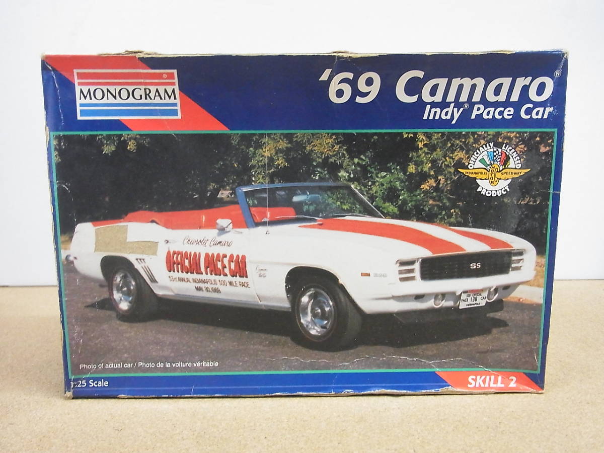 モノグラム◎ 1/25 '69 Camaro Indy Pace Car