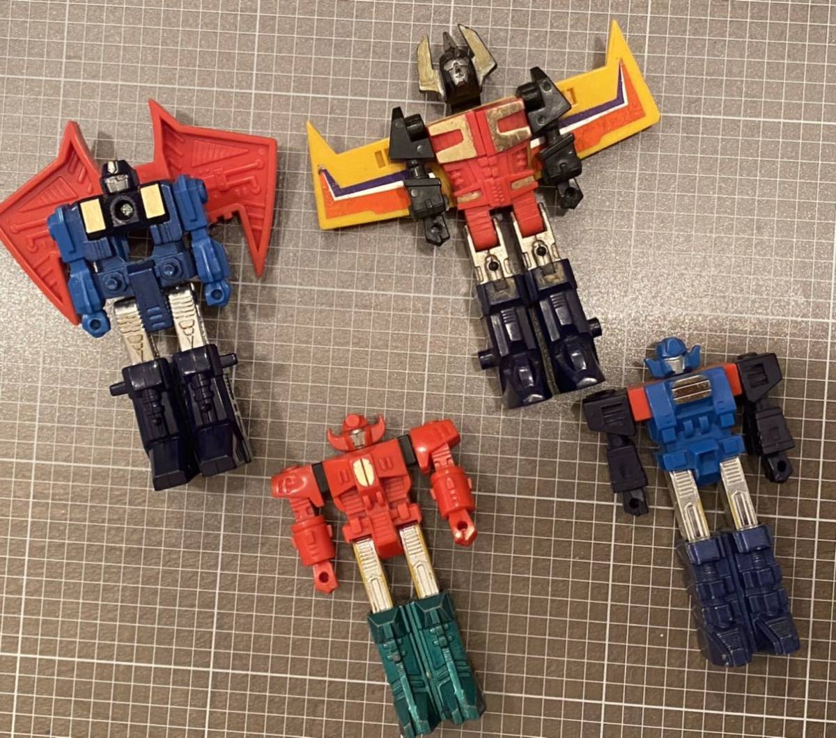 当時物 ジャンク タカラ ミクロロボット詰め合わせ10体セット TAKARA 