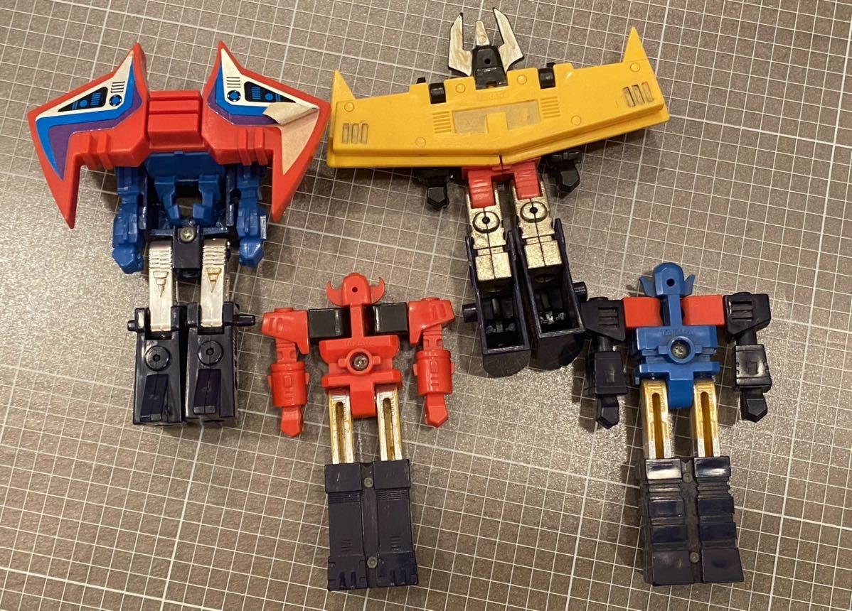 当時物 ジャンク タカラ ミクロロボット詰め合わせ10体セット TAKARA 
