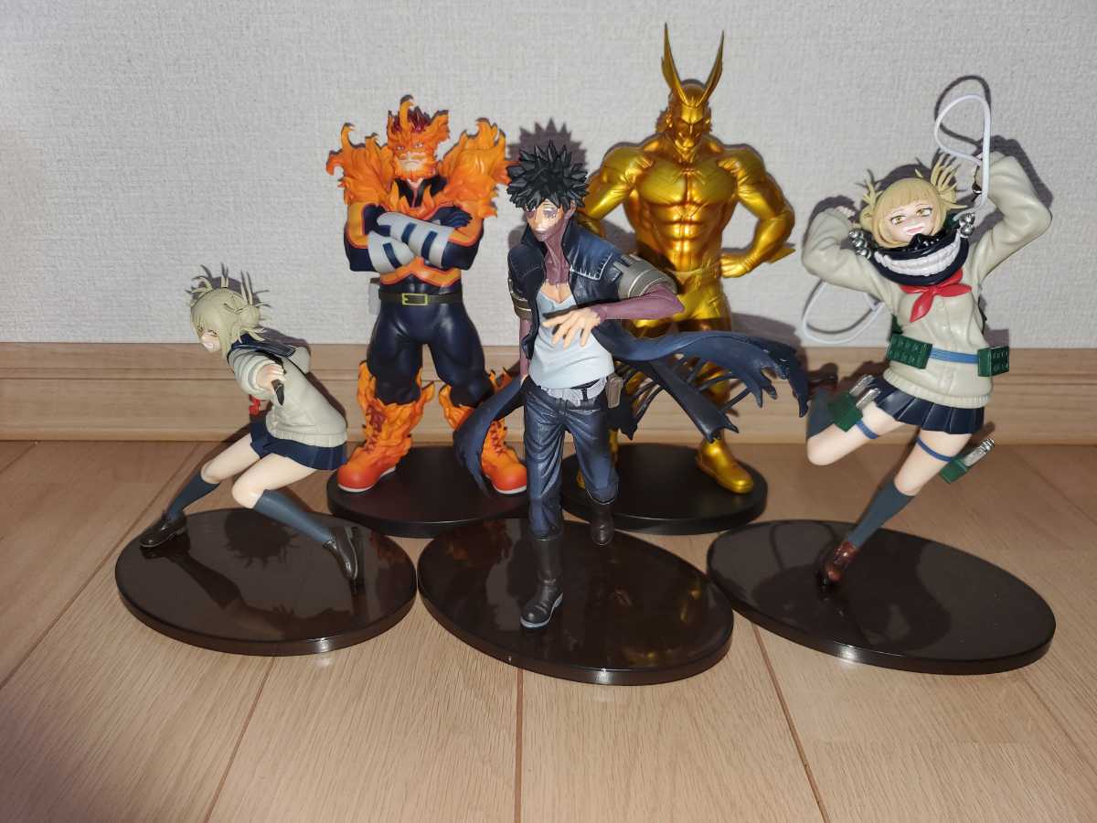 僕のヒーローアカデミア　プライズ　フィギュア　まとめ売り　5体セット　ジャンク トガヒミコ　荼毘　造形academy　