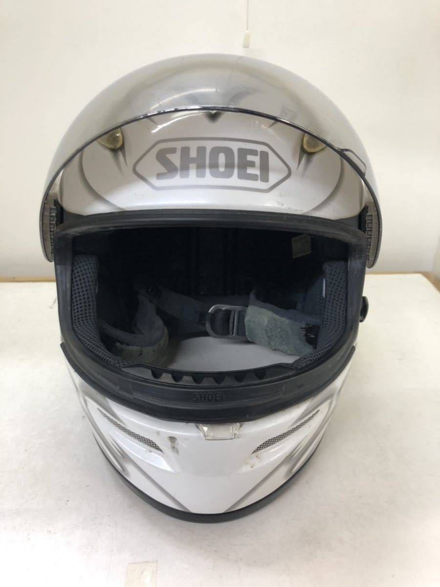 SHOEI（ショウエイ）Z-4 グラフィックモデル Lサイズ FLAY TC-6（WHITE/SILVER）