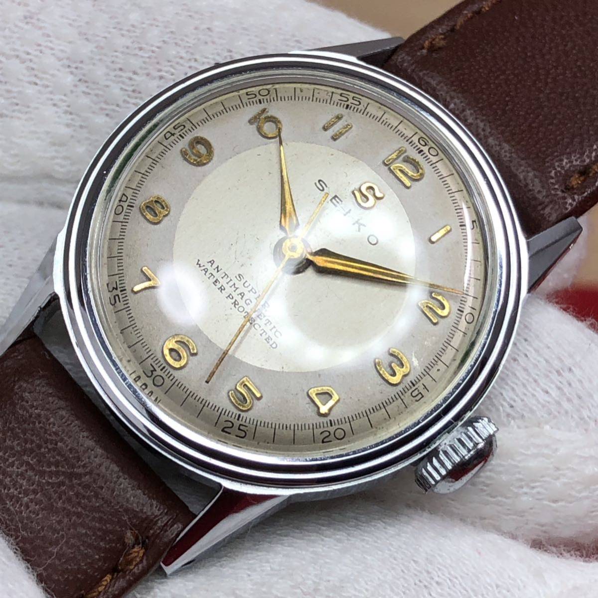 SUPER SEIKO スーパー ラウンド JA-2576| Super SEIKO SUPER 手巻き 腕時計