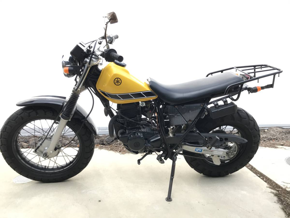 ☆18万円！TW200 実働車 セル付き ヤマハ TW DG07J ディスクブレーキ ☆18