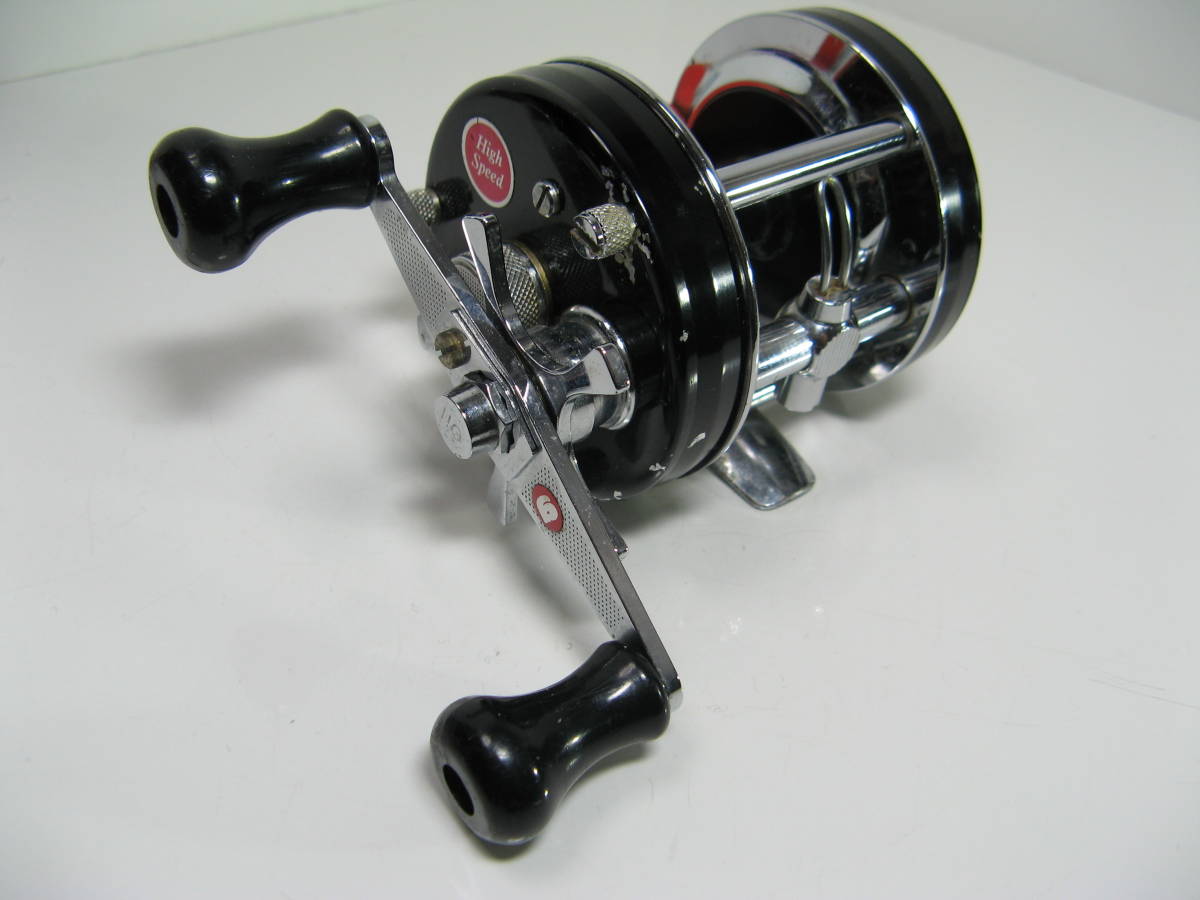 ABU(アブ)Ambassadeur 5600C 赤ハイ 赤サムバー 77年 動作良好 わりと美品 Nice!!