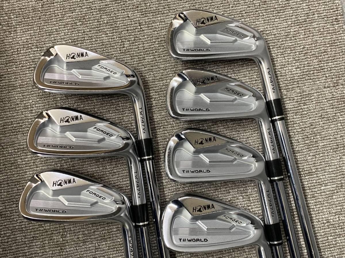 HONMA TW747Vx 5-11 7本セットKBS TOUR 115 R+ HONMA TW747Vx 5-11 7本セットKBS TOUR 115 R+