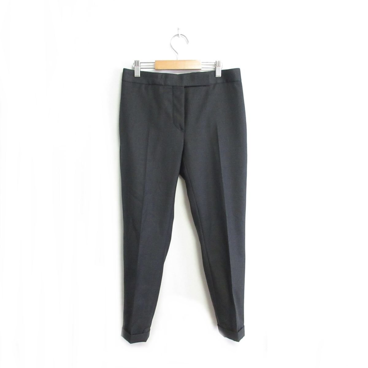 ほぼ未使用 THOM BROWNE トムブラウン 近年モデル ウール テーパード
