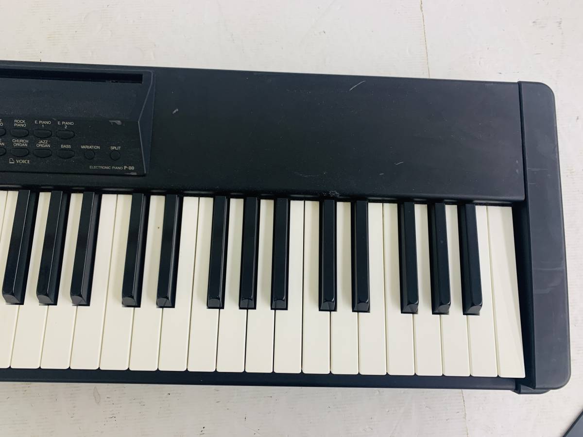 12604 YAMAHA ヤマハ エレクトロニックピアノ P80 電子ピアノ/1999年製 