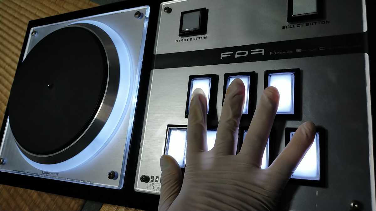 ビートマニア DAO FP7 新基板 三和ボタン 静音化 ターンテーブルRGB ビートマニア DAO FP7 新基板 三和ボタン 静音化 ターンテーブルRGB