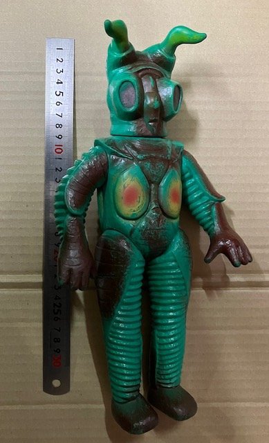 ブルマァク ジャイアントサイズソフビ「ゼットン/ウルトラマン」1970