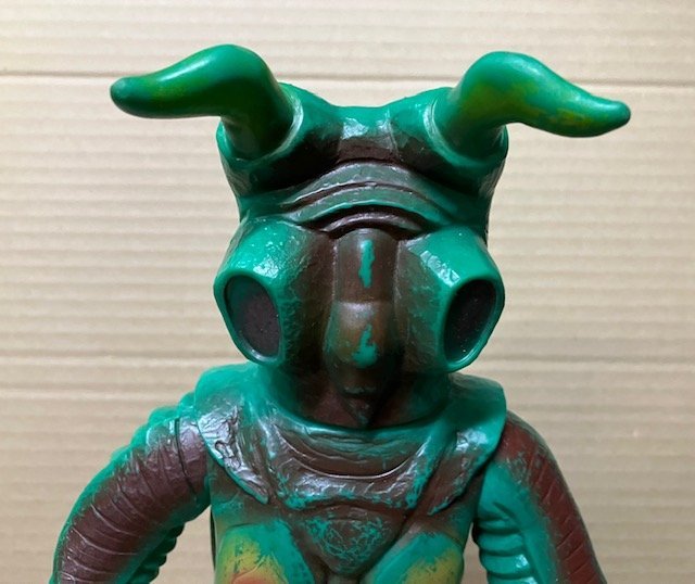 ブルマァク ジャイアントサイズソフビ「ゼットン/ウルトラマン」1970