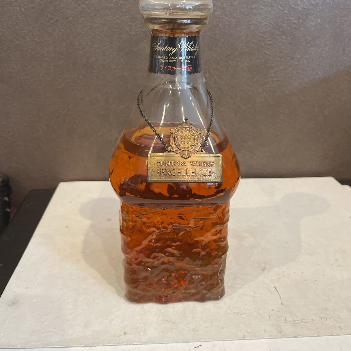 サントリー エクセレント SUNTORY EXCELLENCE 80周年記念 EXCELLENCE サントリー SUNTORY WHISKY エクセレンス 80周年記念ボトル