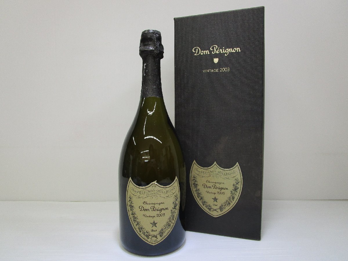 ドン ペリニヨン ヴィンテージ 2003 750ml 12.5% Dom Perignon シャンパン 未開栓 古酒 箱付き/B28759