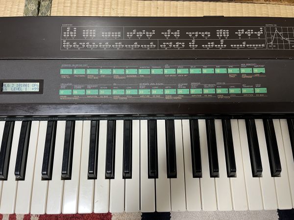 YAMAHA ヤマハ DX7 初代 シンセサイザー 61鍵 ジャンク扱い 1円～□sk