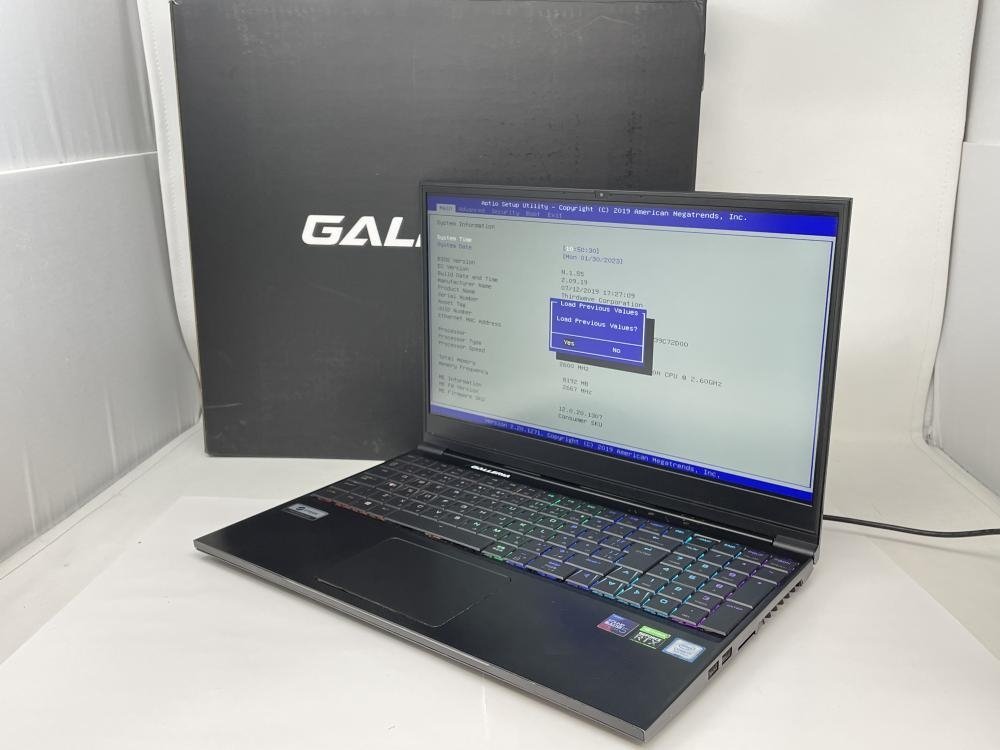 WIN931【ジャンク品】 BIOS起動可 ドスパラ GALLERIA GCF2060GF-E 1TB 