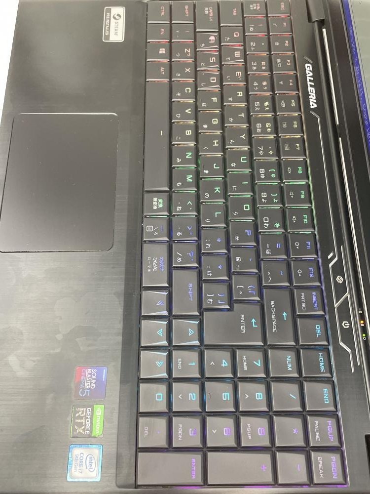 WIN931【ジャンク品】 BIOS起動可 ドスパラ GALLERIA GCF2060GF-E 1TB 