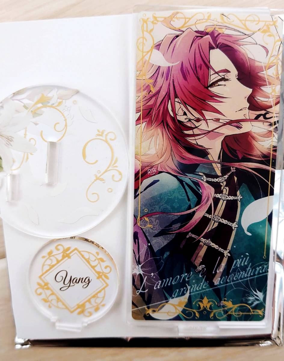 3点セット:ピオフィオーレの晩鐘 AGF ビジュアルアクリルスタンド 楊・オルロック・ギルバート