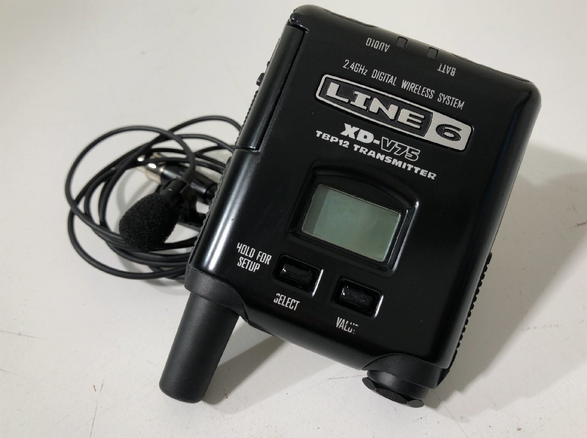 ピンマイク付き】LINE6 XD-V75 TBP12 LINE6 ワイヤレス