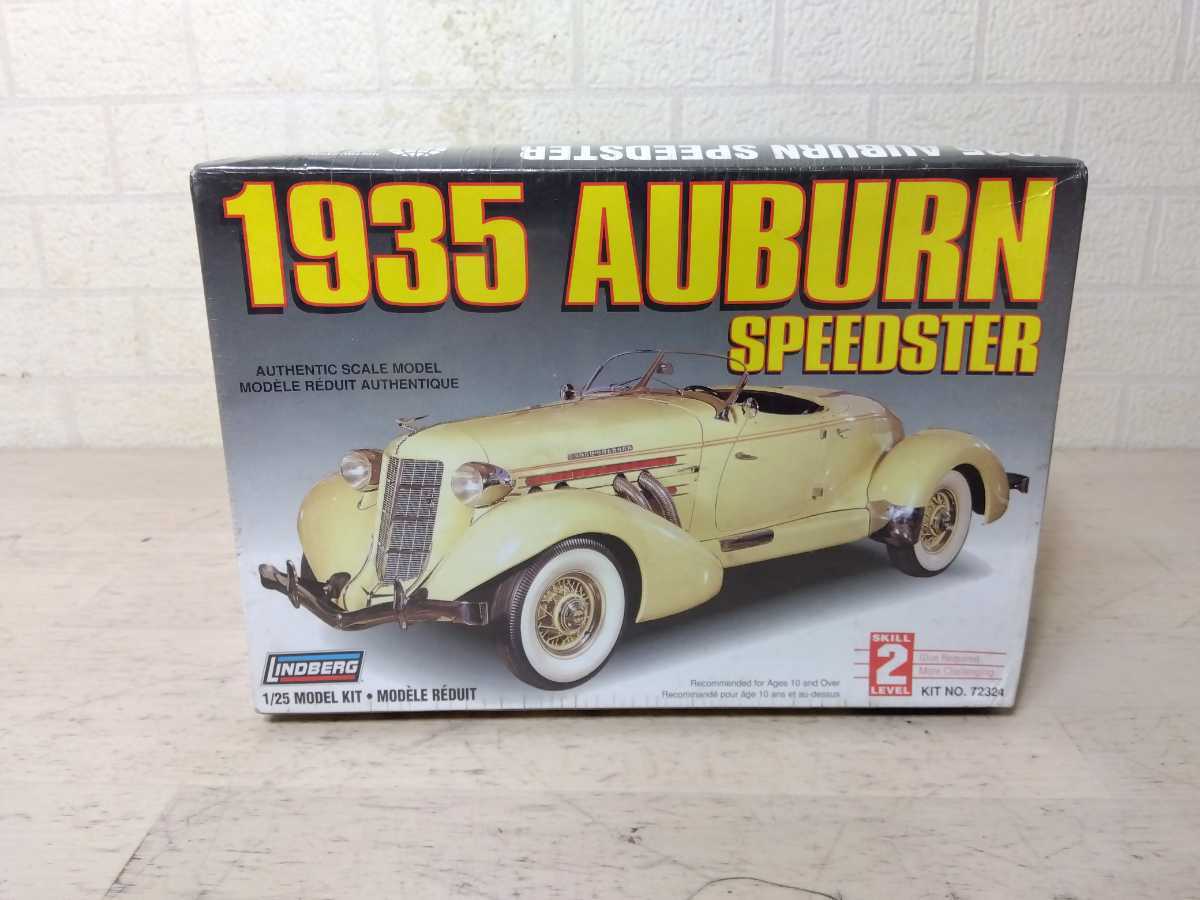 低価，2025 852 1/25 LINDBERG リンドバーグ No.72324 1935 オーバーン スピードスター AUBURN SPEEDSTER 長期保管 現状品(乗用車)｜売買されたオークション情報、yahooの商品情報をアーカイブ公開 - オークファン その他