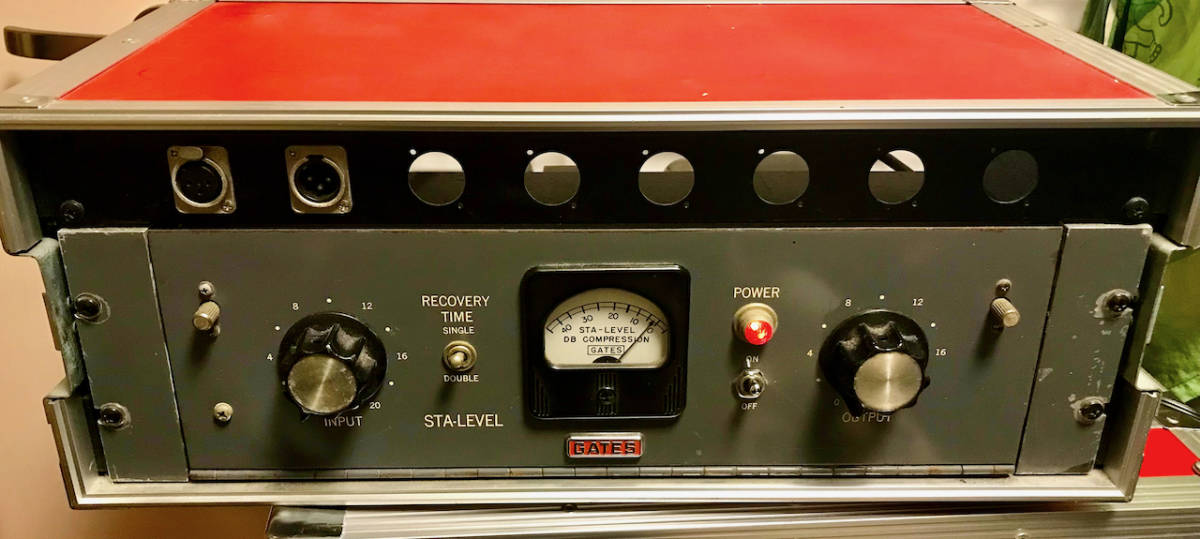 ☆★ 貴重！売り切り！ GATES STA-LEVEL ゲイツ 真空管 リミッター retro audio collins rca altec ampex neve api ssl avalon shadow 